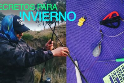 YsRh6MRzra0 persona con gorra y capucha preparando una caña y aparejo de pesca junto a un estanque