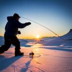 Cómo evitar que la línea se enrede al pescar en hielo