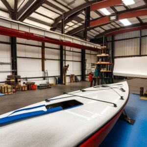 como reparar grieta casco kayak pesca