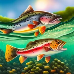 diferencias trucha arcoiris trucha marron