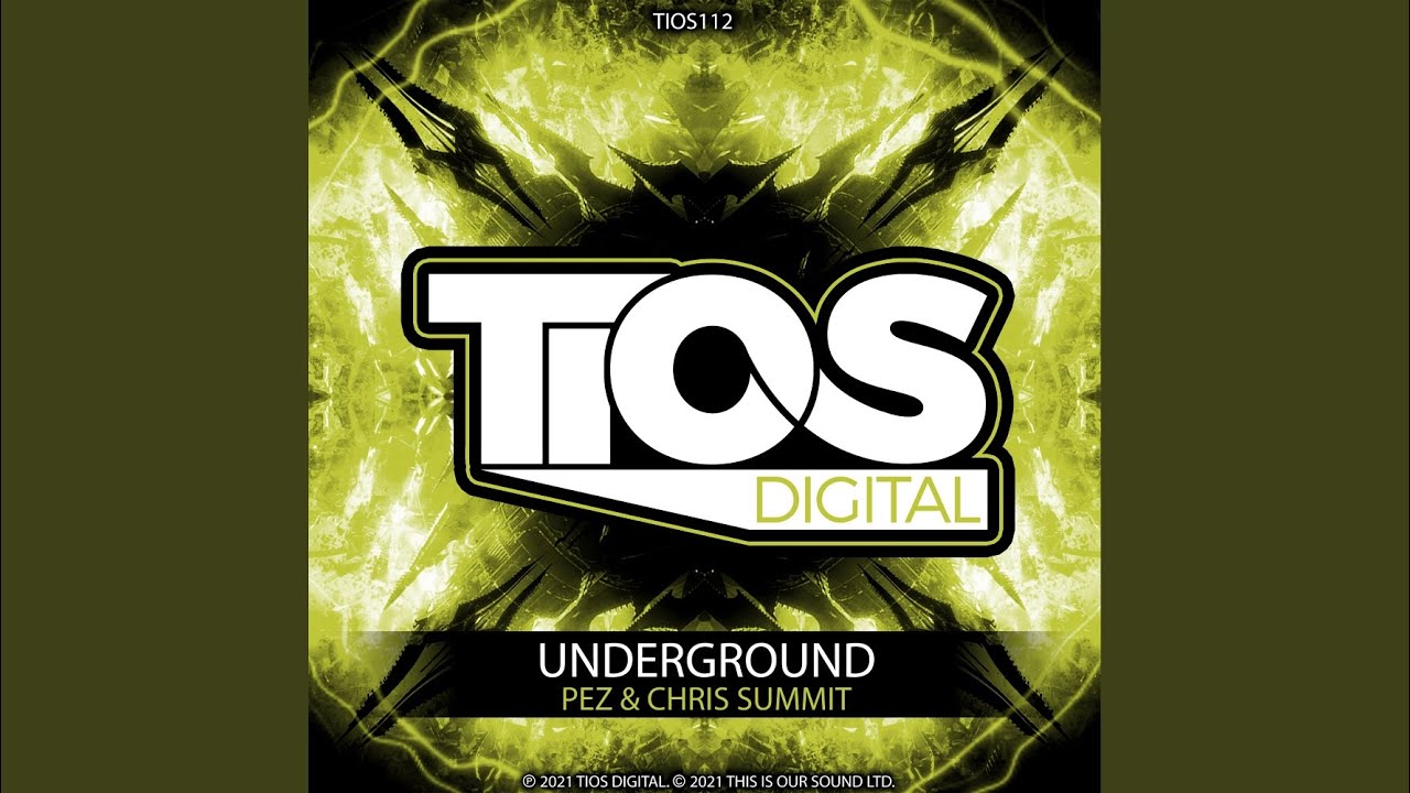 Portada del single Underground con logo TIOS Digital en tonos verde neón jwdzQOHNv1c