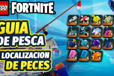 Miniaturas de peces e iconos de pesca de LEGO Fortnite en una guía visual con vo6iU5Ibfk 7